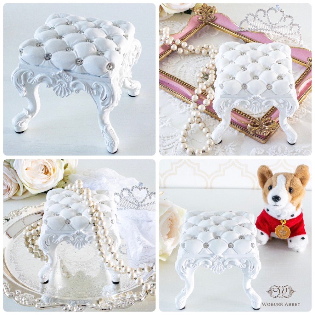 新作】アクセサリー置きにもぬい撮りにも！ロココ調の上品なミニチュア