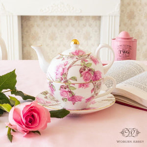もうすぐバラの季節！英国エインズレイ窯の美しいバラのカップでティータイムを楽しみたい - Woburn Abbey