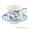 ロイヤルコペンハーゲン - 【ヴィンテージ】　ロイヤルコペンハーゲン　ブルーフルーテッド・ハーフレース　コーヒーカップ＆ソーサー(1) - Woburn Abbey