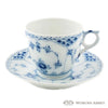 ロイヤルコペンハーゲン - 【ヴィンテージ】　ロイヤルコペンハーゲン　ブルーフルーテッド・ハーフレース　コーヒーカップ＆ソーサー(11) - Woburn Abbey