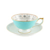 エインズレイ - 【新品】 エインズレイ フォーチュンテリング・ネルロス ティーカップ＆ソーサー ターコイズ 200ml - Woburn Abbey