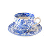 バーレイ - バーレイ リーガルピーコック ブルー カップ＆ソーサー 210ml イギリス 食器 陶器 鳥 花柄 青 英国製 アンティーク調 孔雀 クジャク - Woburn Abbey