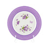 エインズレイ - 【新品】 エインズレイ イングリッシュ・バイオレット プレート 21cm - Woburn Abbey