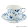 ロイヤルコペンハーゲン - 【ヴィンテージ】　ロイヤルコペンハーゲン　ブルーフルーテッド・ハーフレース　コーヒーカップ＆ソーサー(9) - Woburn Abbey