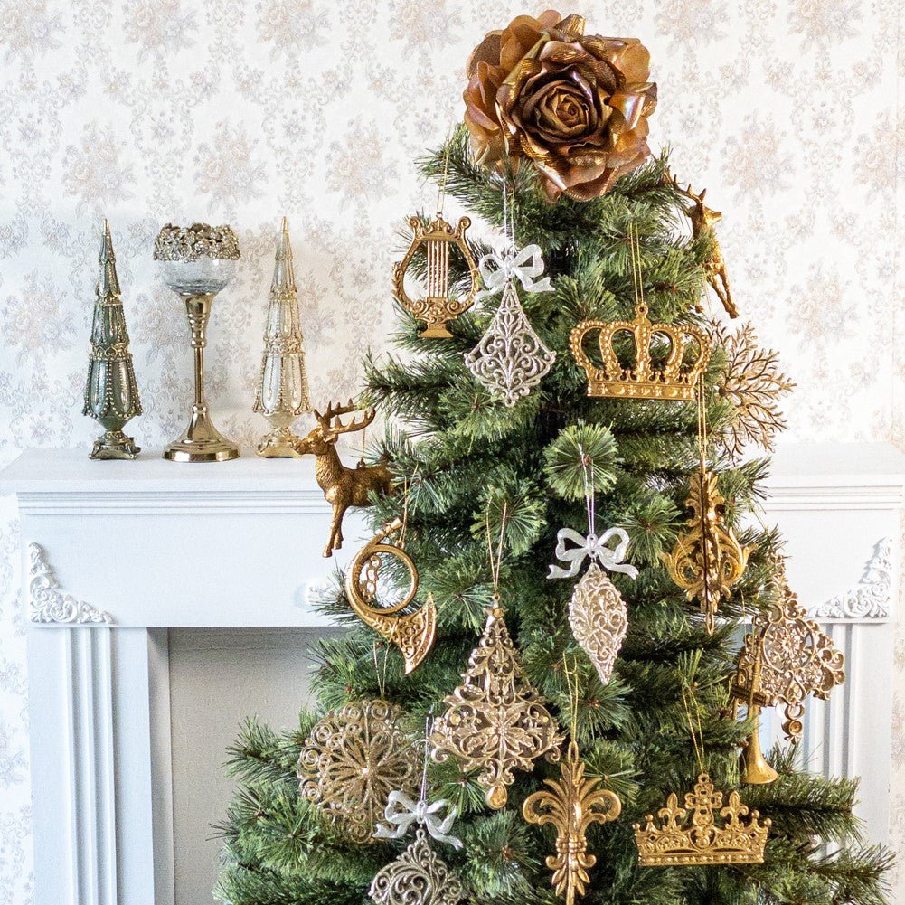 オーナメント ツリー クリスマスツリー 飾り 装飾 クリスタル - クリスマス