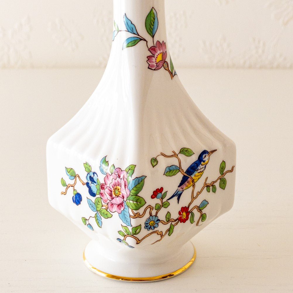 美品 アンティーク イギリス製 エインズレイ ペンブロック 花瓶