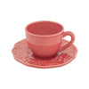 ボルダロ・ピニェイロ - 【新品】 ボルダロ・ピニェイロ リーフ＆バード・ピンク ティーカップ＆ソーサ― - Woburn Abbey