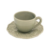 ボルダロ・ピニェイロ - 【新品】 ボルダロ・ピニェイロ リーフ＆バード・グレー ティーカップ＆ソーサ― - Woburn Abbey